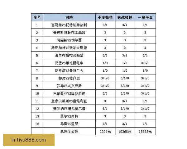 全面解析体育竞猜投注策略 提升胜率的实用技巧与建议